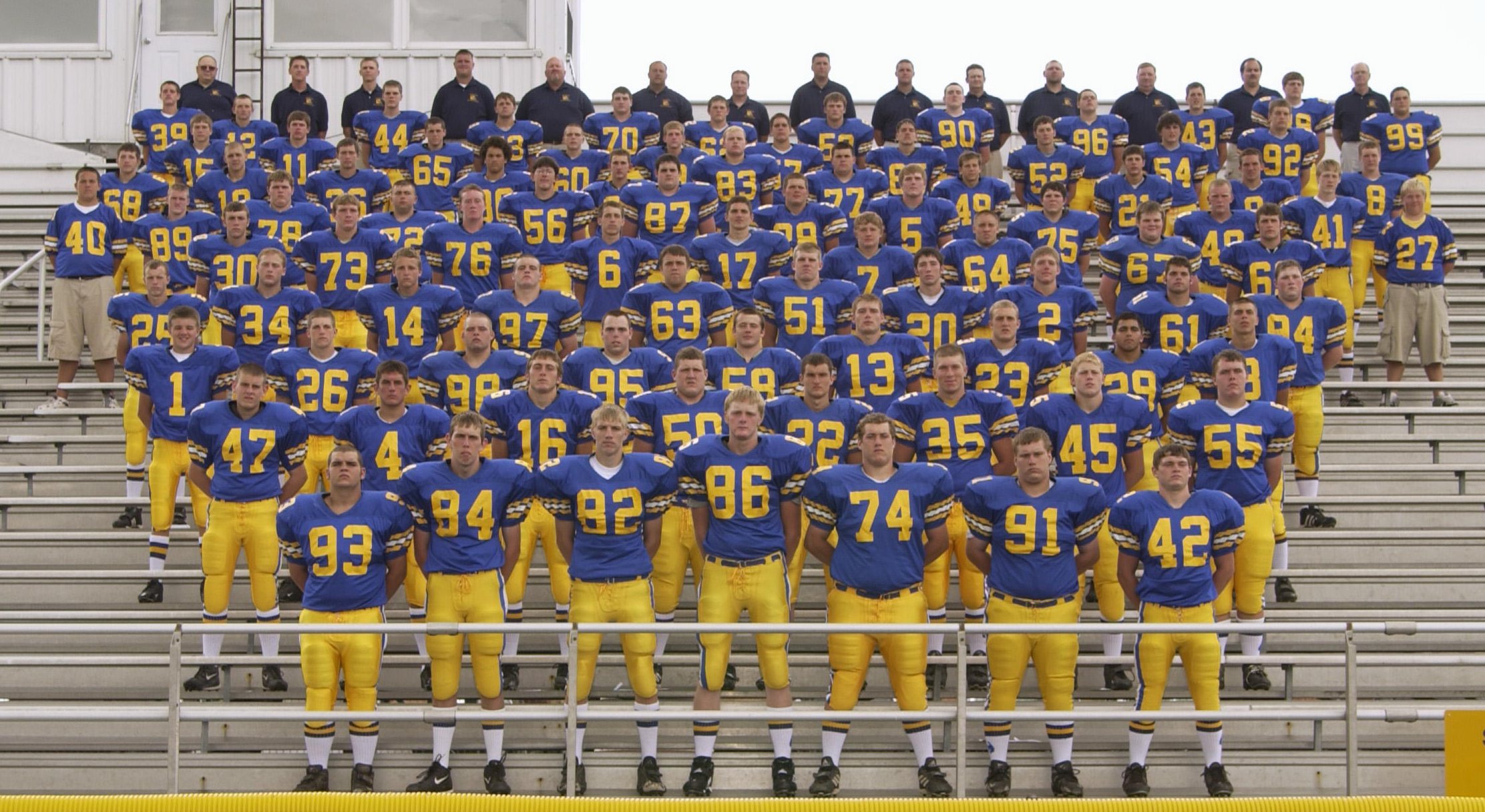 2004 St. Marys Football Team Picture