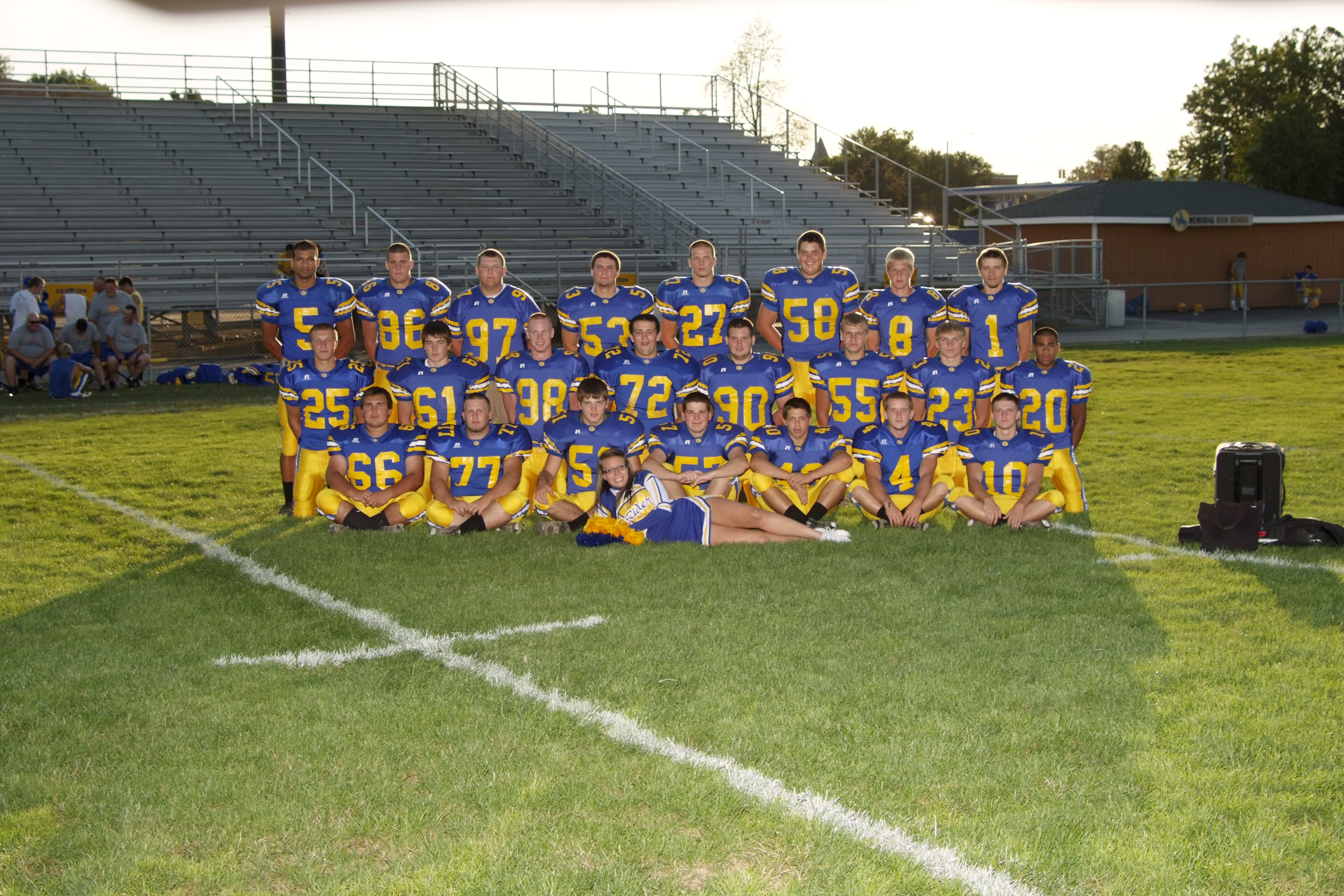 2011 St. Marys Football Team Picture