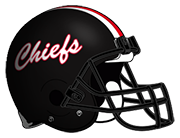 Bellefontaine High School Chieftons helmet